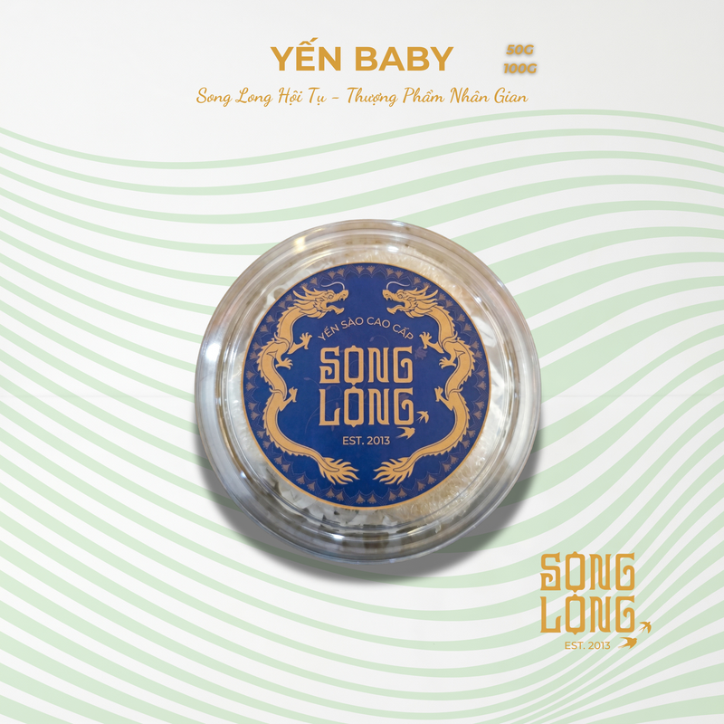 Yến Sào Song Long - Yến Tinh Chế Baby Cao Cấp