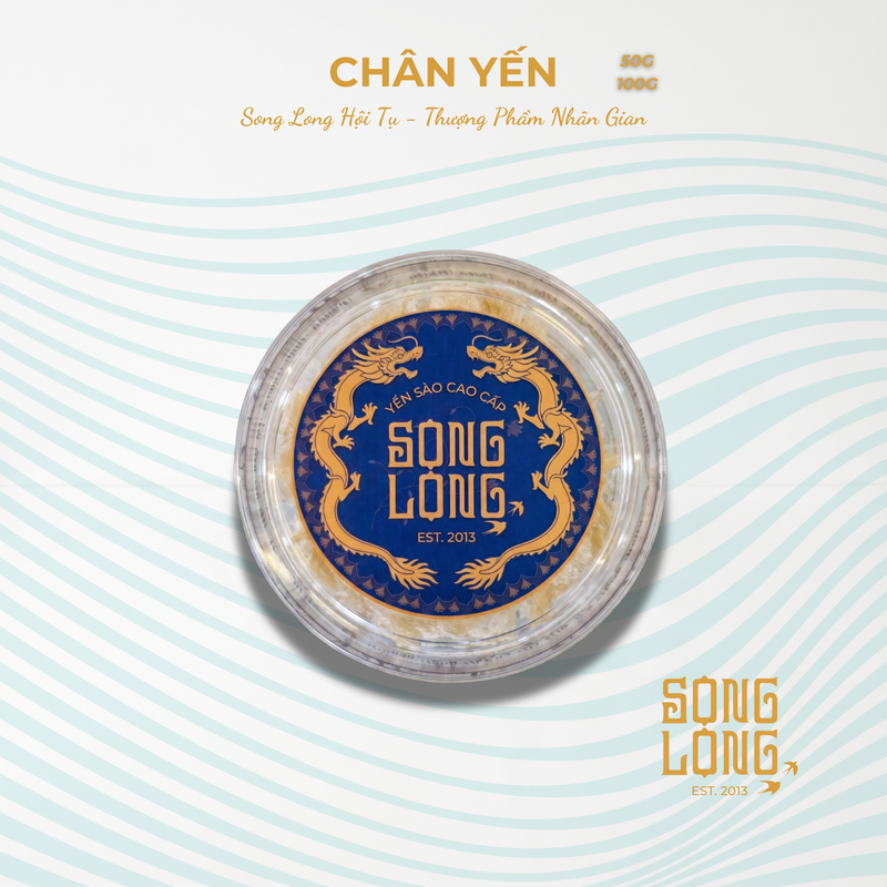 Yến Sào Song Long - Chân Yến Tinh Chế Cao Cấp