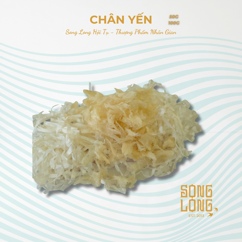 Yến Sào Song Long - Chân Yến Tinh Chế Cao Cấp