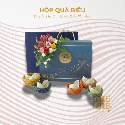 YẾN SÀO SONG LONG - HỘP QUÀ BIẾU TINH TẾ
