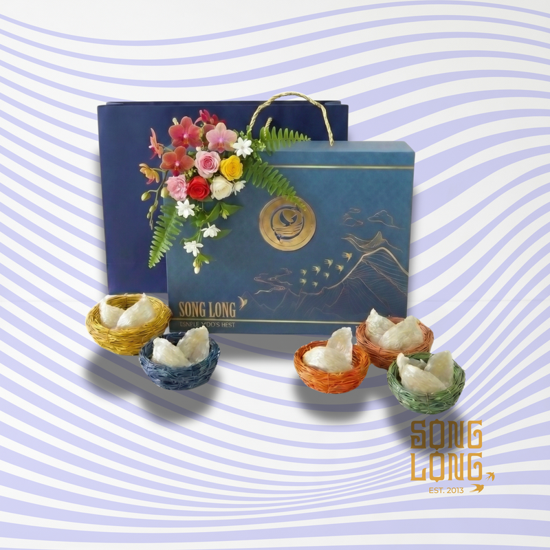 YẾN SÀO SONG LONG - HỘP QUÀ BIẾU TINH TẾ