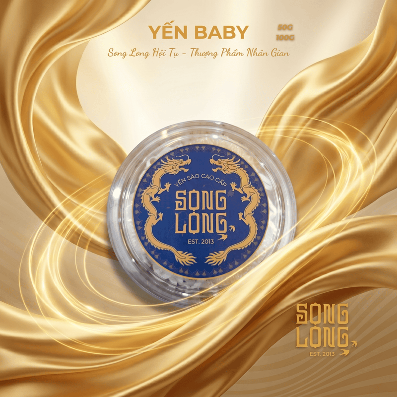 Yến Sào Song Long - Yến Tinh Chế Baby Cao Cấp